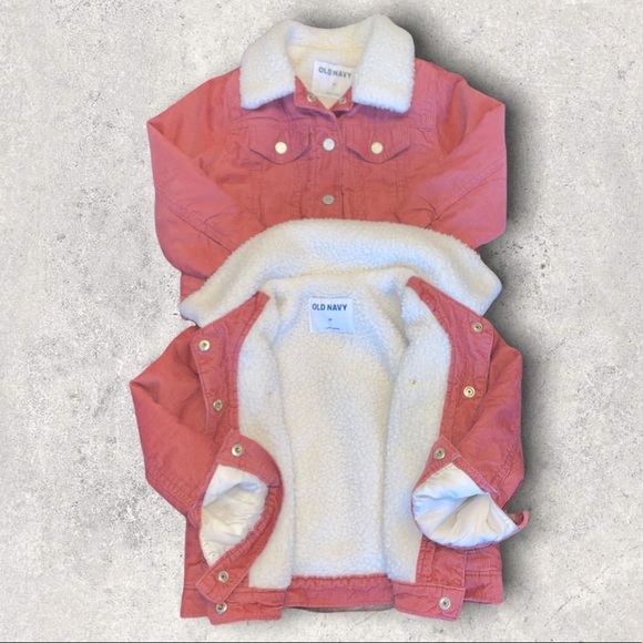 Girls Old Navy Sherpa-Lined Corduroy Jacket, 3T (priced individually) - Picture 9 of 9